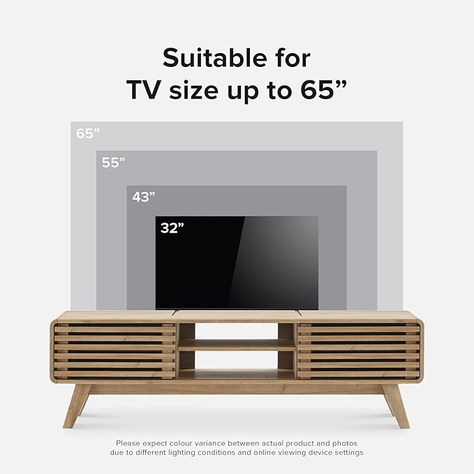 mopio Ensley TV Stand, Mid Century Modern