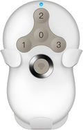 Ceiling Fan Remote Control Replacement for Hunter, Compatible with Hunter Remote 99122/99123, 3 Speed, Light Dimmer, 434MHz, Easy to Set with Mount Holder, Remote only - Receiver Not Included