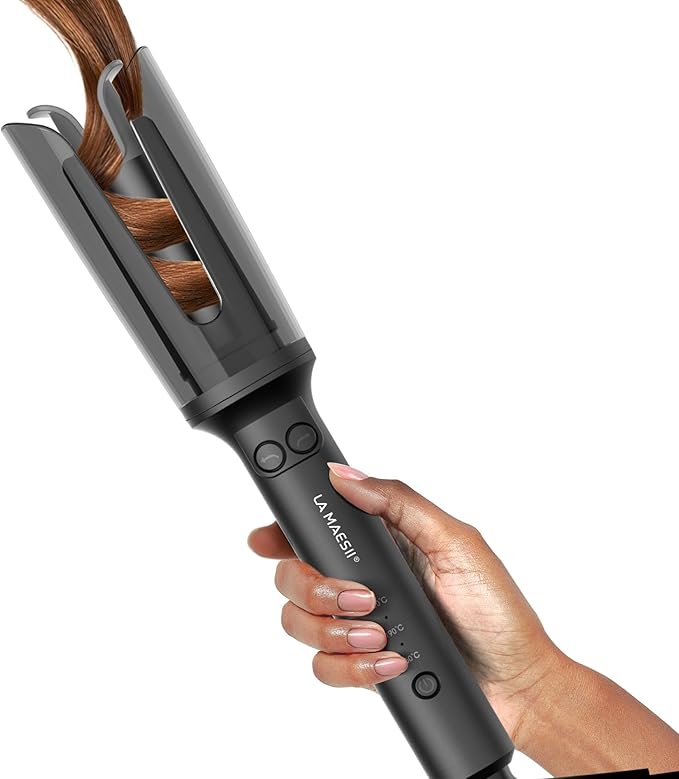 LA MAESII Automatic Rotating Curling Iron, Hair Curler