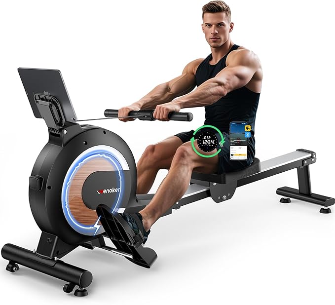 Rowing Machine, Wenoker Magnetic Rower Machine
