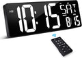 XREXS Large Digital Wall Clock