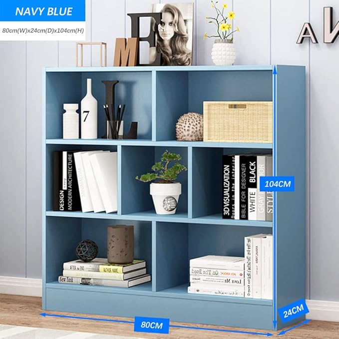 IOTXY Open Shelf Low Bookcase