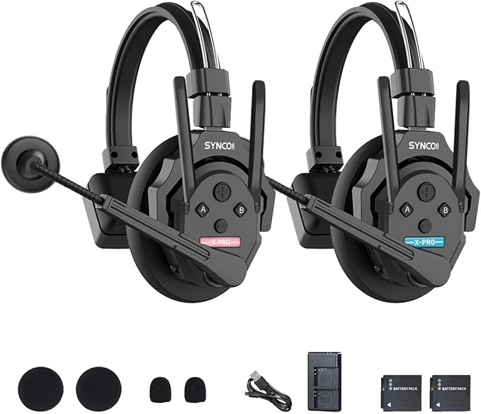 SYNCO XTalk XPro Wireless Intercom Headset