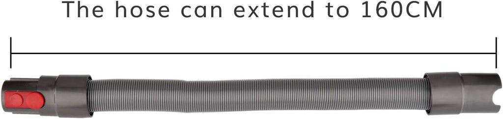 Mattress Tool and Extension Flexible Hose Kit Compatible with Dyson Gen 5 V15 V12 V11 V10 V7 V8 Absolute Detect Torque Drive Cyclone Cordless Handheld Vacuum Cleaner