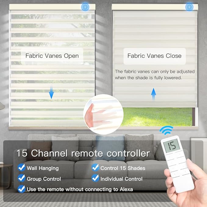 Tokblind Motorized Sheer Shade