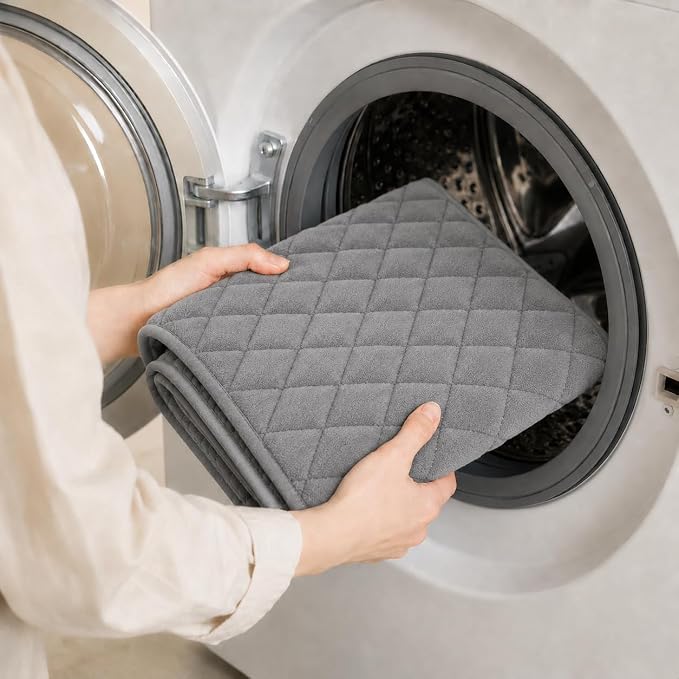 Guinea Pig Fleece Bedding, 49"x24" Cage Liner 2 Pack for Midwest Cage | Washable Bedding, Super Absorbent, Non-Slip, Waterproof Reusable Rabbit Mat, Machine Washable, Small Animal Cage Accessory