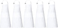 RAJRANG 100% Cotton Cooking Apron with 3 Pockets Kitchen Chef BBQ Adjustable Bib Aprons for Women Men