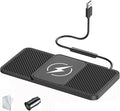 Wireless Car Charger Pad for BMW 5er F10 F11 F18 F90 G30 G31 G38, Phone Cordless Charging Mat Center Console Non-Slip 20W Fast Wireless Type-C/USB,B 30cm Cable USB Plug-Normal
