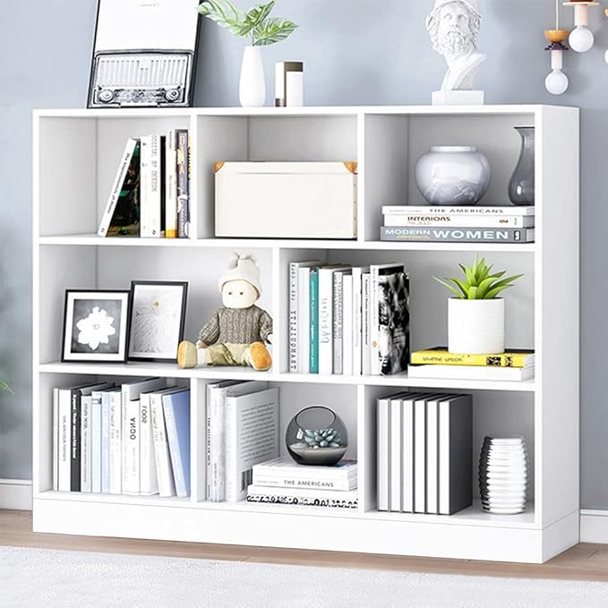 IOTXY Open Shelf Low Bookcase