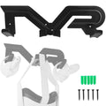 Geekria VR Wall Mount Storage Stand Compatible with Playstation VR2, Meta Quest 2, HTC Vive, Vive Pro, Valve Index, Mixed Reality Headsets Holder (Black)