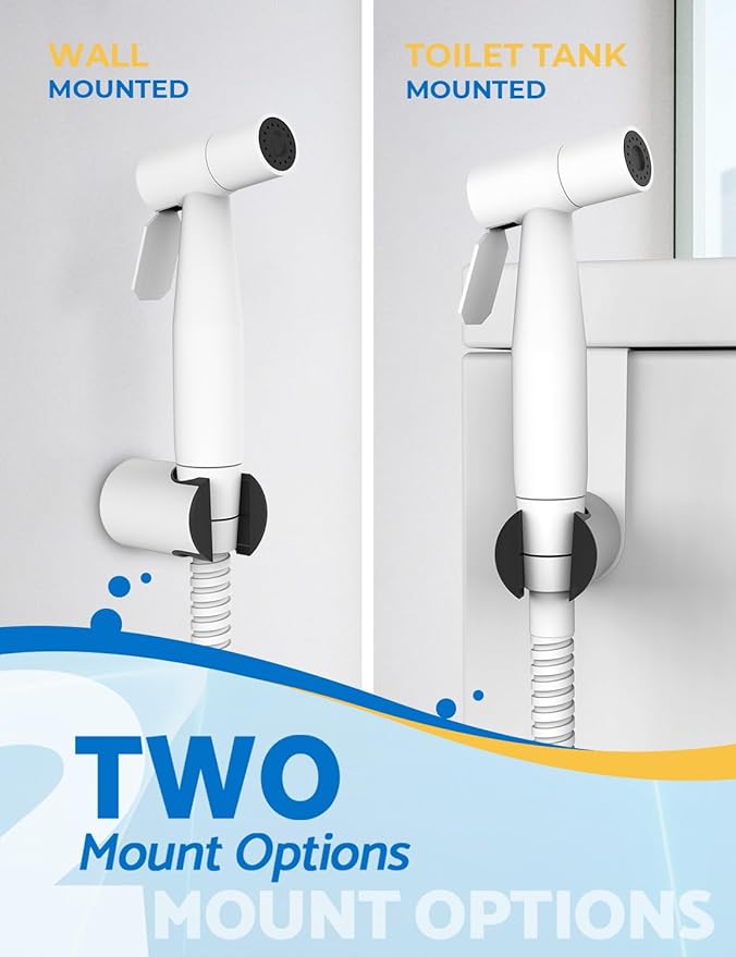 Matte White Handheld Bidet Sprayer