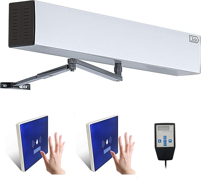 Olideauto DSW120 Electric Swing Door Opener Touchless Hand Sensor Open
