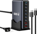 500W Fast Charging 8 Port USB C Charger Block