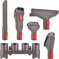 Brush Mount Holder Organizer Attachment Kit for Dyson Gen 5 V15 V12 V11 V10 V7 V8 Absolute Detect Torque Drive Cyclone Cordless Handheld Vacuum Cleaner