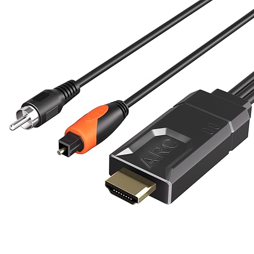YEUGICEO 192KHz eARC ARC to Optical SPDIF Coaxial Audio Converter