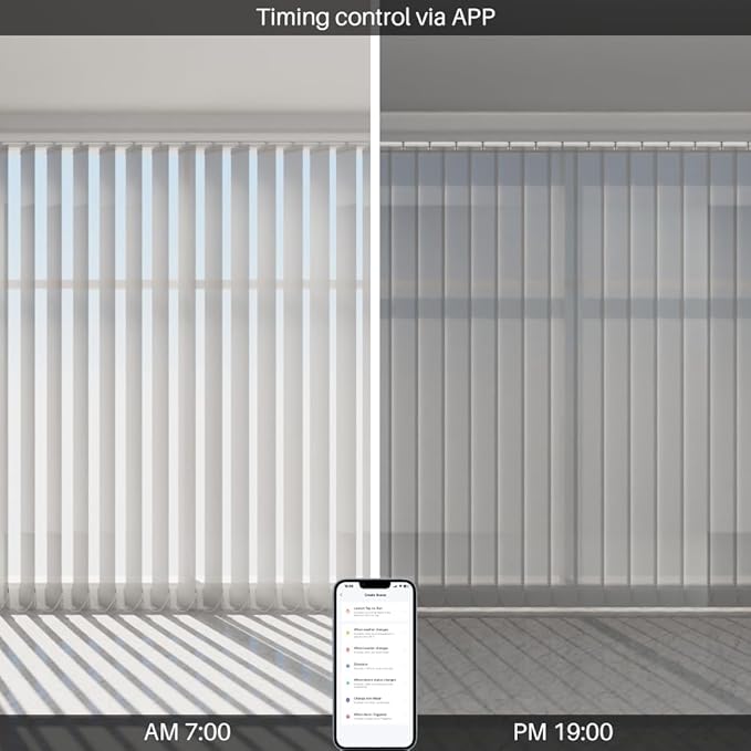 Blindify Motorized Vertical Blinds Compatible