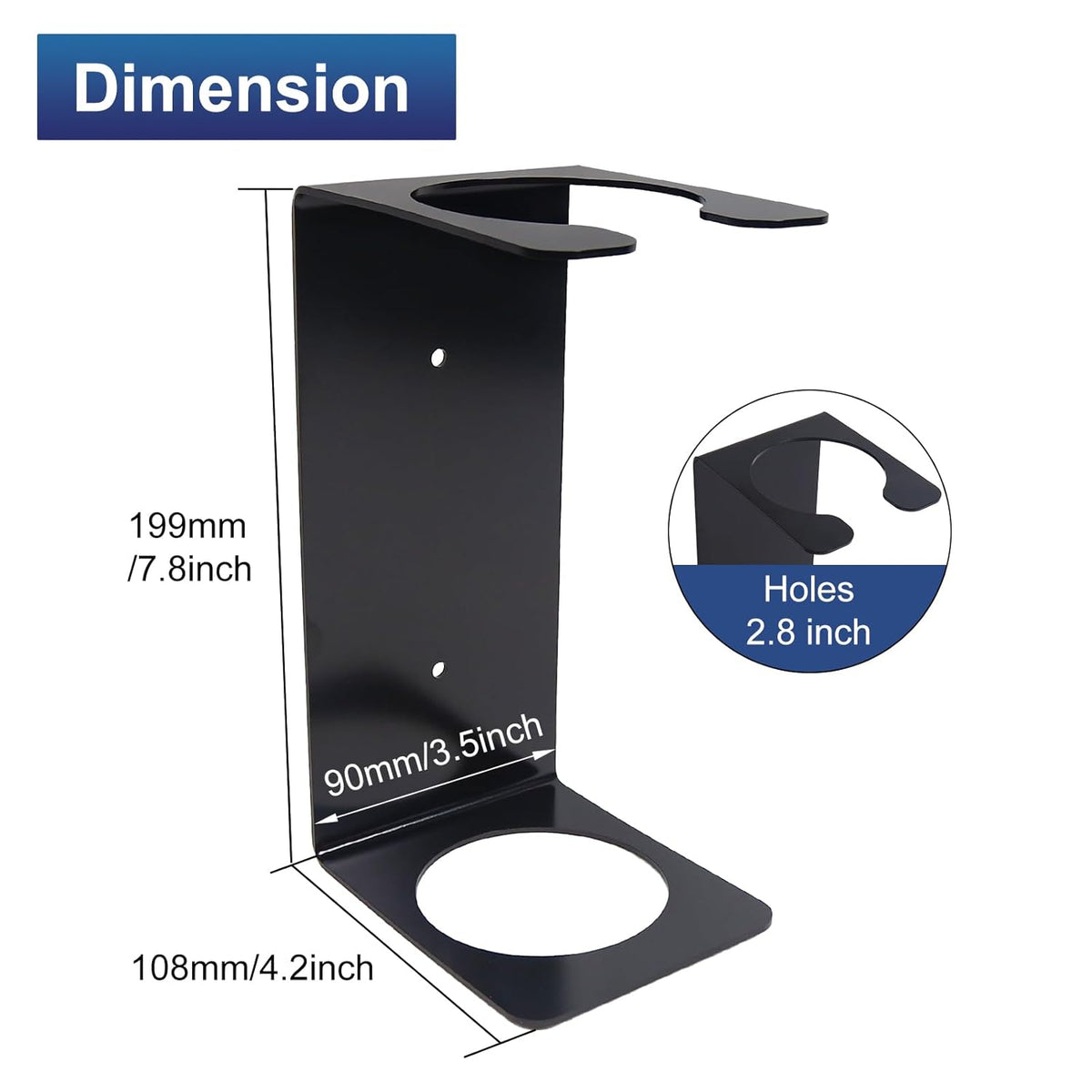 Oil Funnel Holder Storage Rack Funnel Buddy Storage Wall Mount Fluid Holder