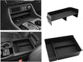 LUWU 2026 Honda Passport Accessories Compatible with 2023 2024 2025 Pilot & 2026 Passport Center Console Organizer, Armrest Storage Box Tray Organizer Insert Tray 2025 Pilot Accessories Black 2PCS