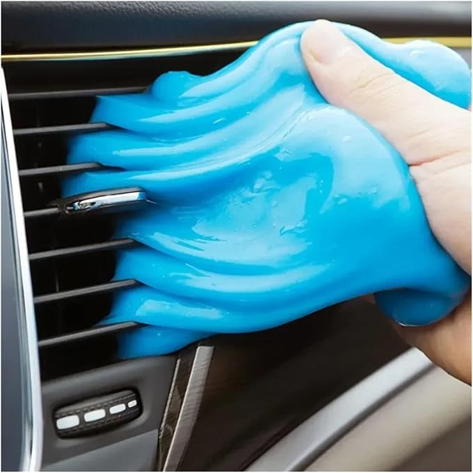 Reusable Car Cleaning Gel for Interior Detailing - for Vents, Dashboard, and Mud Removal(1 box 160g)