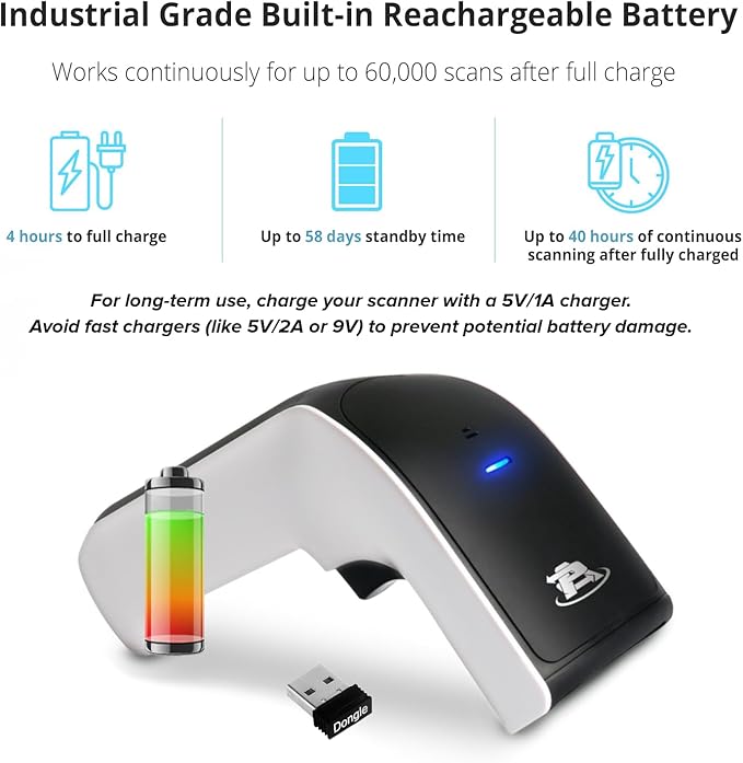 ScanAvenger Wireless Portable 1D&2D