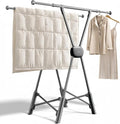 BIREN Clothes Drying Rack Heavy Duty Clothing Racks Foldable Laundry Rack Two