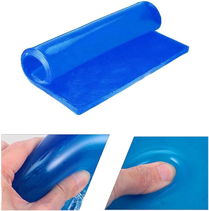 Motorcycle Seat Gel Pad Driver/Passenger Car Seat Cushion Shock Absorption Mat Reduce Fatigue Comfortable Soft Pad DIY Seat Pad Cooling Cushion Motorcycle Seat Foam (25 x 25 x 1cm)