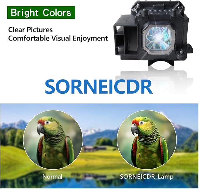 SORNEICDR NP17LP Replacement Projector Lamp Bulb Compatible