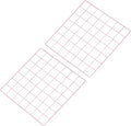 PATIKIL 14"x14" Wire Grid Panel, 2 Pack Board Photo Pictures Memo Display Grid