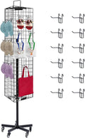 NectaCol Triangular Gridwall Panel Display Stand