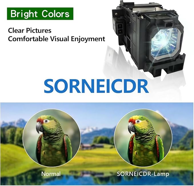 SORNEICDR NP06LP Replacement Projector Lamp Bulb Compatible
