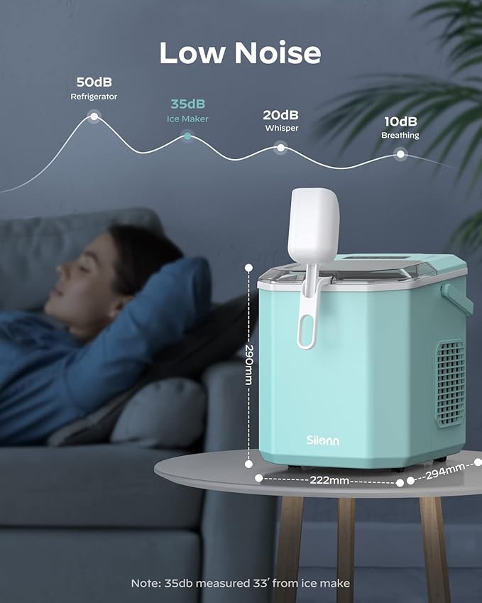 Silonn Ice Maker Countertop Machine