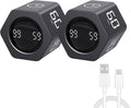 Productivity Timer Flip Gravity Sensor Cube Timer Countdown & Countup, Mute &