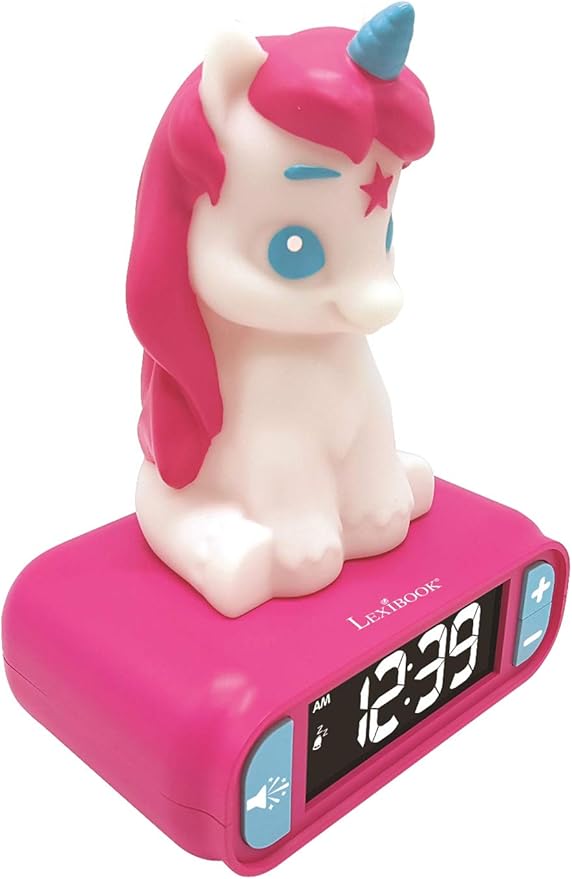 LEXiBOOK - Unicorn Digital Alarm Clock