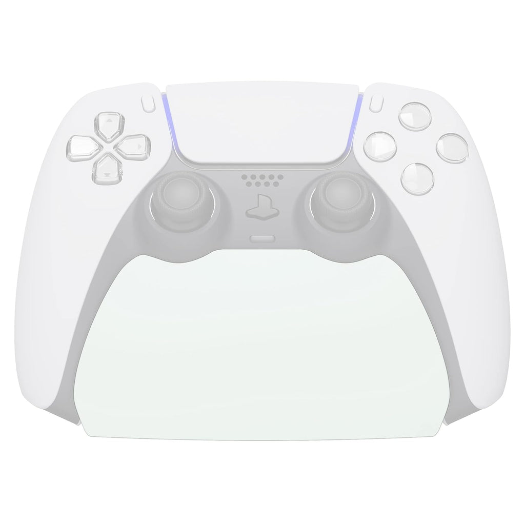 PlayVital White Controller Display Stand for ps5, Gamepad Accessories Desk Holder for ps5 Controller with Rubber Pads