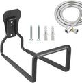Garden Hose Holder - Heavy Duty Wall Mount Water Tube Hanger, Metal Pipe Hanger Reel, Durablee Rack | Hose Hook Organizer for Garden Expandable Water Extension Outdoor Yard Watering Storage