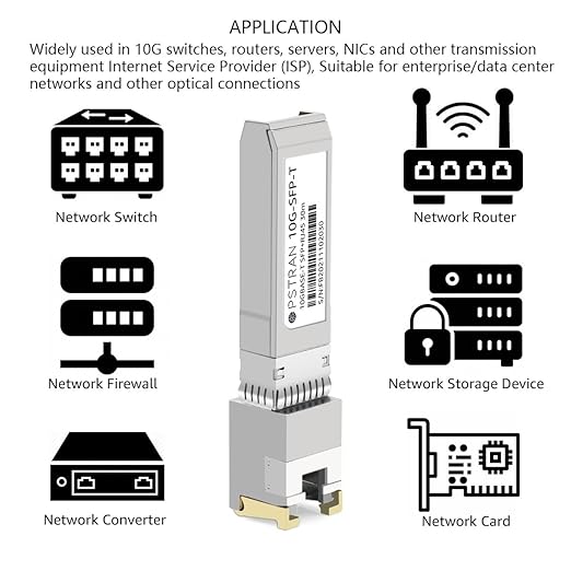 OPSTRAN 10GBASE-T SFP+ to Copper Transceiver Module Compatible