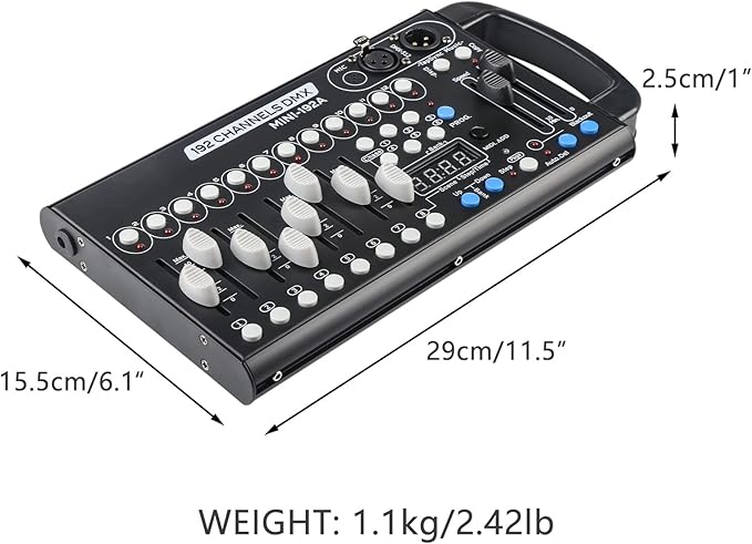 DMX Controller - 192 Channel DMX Light Controller