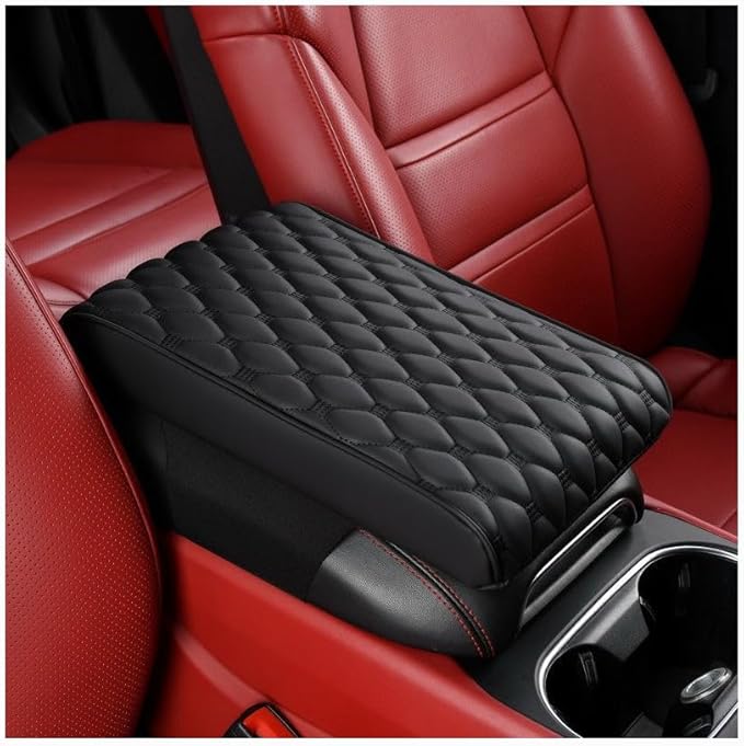 Auto Armrest Cushion Pads for BYD Tang(2022-2024) Accessories Car Centre Console Armrest Pad Durable Material and Easy to Clean-is Waterproof and Anti-Scratch