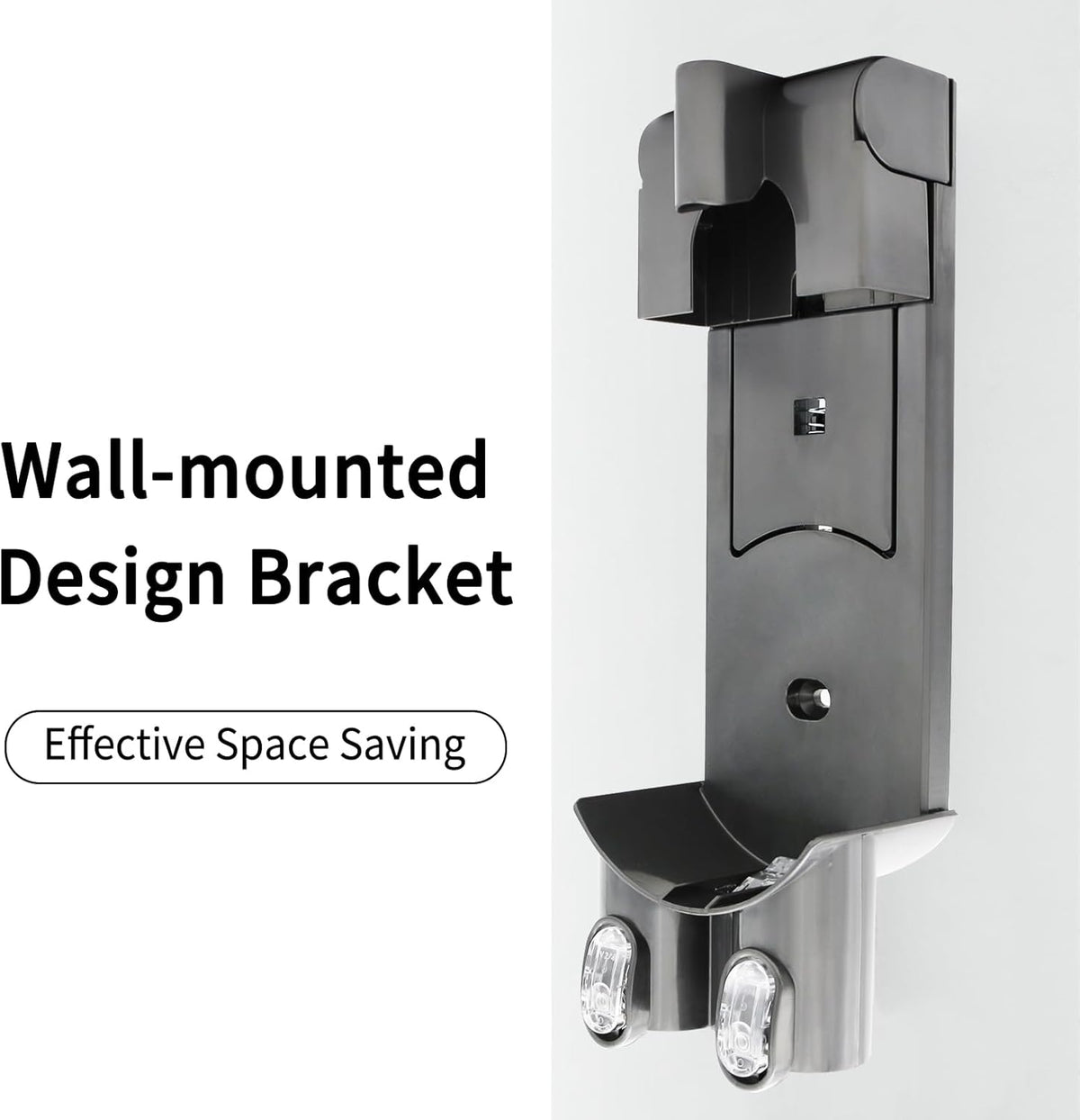 Wall Mount Docking Station for Dyson V6series DC59 - Replaces Part 965876-01, Compatible Cord-Free Vacuum Accessories Bracket, Easy Installation