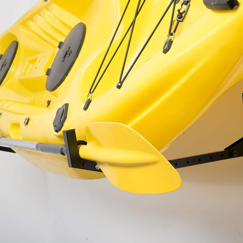 Wallmaster Kayak Storage Hooks Hangers, Adjustable Kayak Garage Storage Rack Wall Mount Heavy Duty Hooks for Canoe, Kayak, Paddle Board, Surfboard, Snowboard