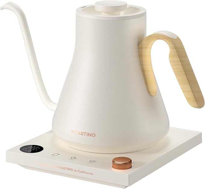 Electric Kettle, Gooseneck Electric Kettle, ±1℉ Precise Temperature Control