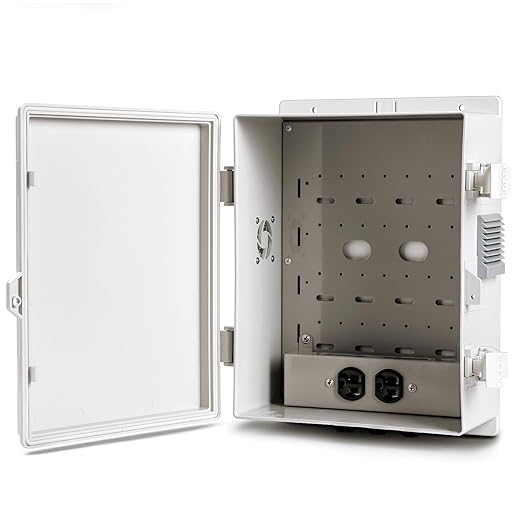 Namunanee Outdoor Electrical Junction Box, ABS Water Resistant Enclosure