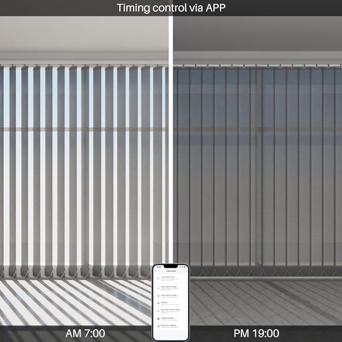 Blindify Motorized Vertical Blinds Compatible