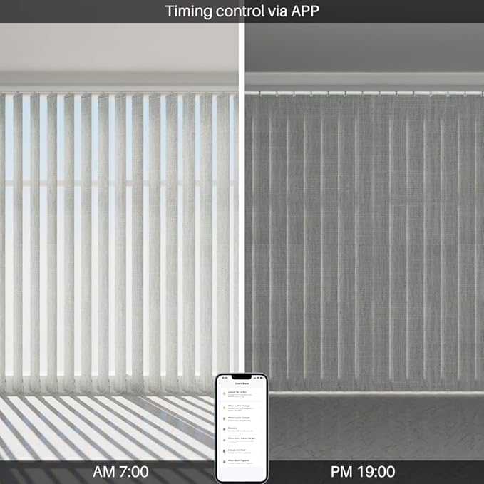 Blindify Motorized Vertical Blinds Compatible