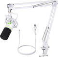 MAONO XLR/USB Dynamic Microphone Kit, RGB Podcast Mic