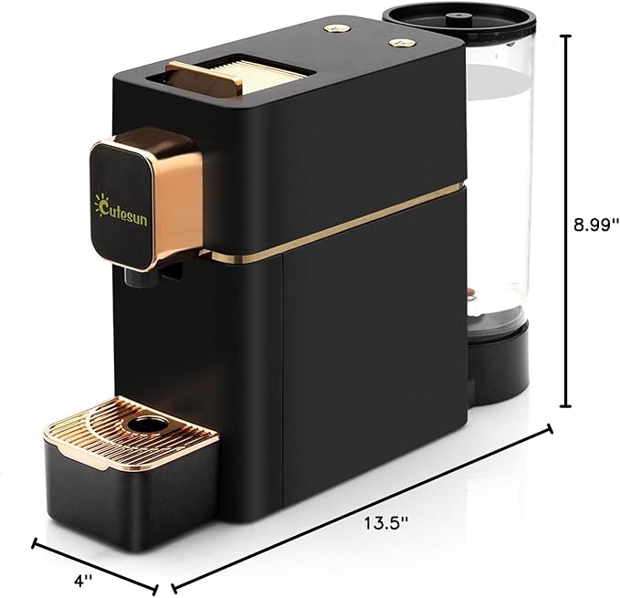 Mini Espresso Coffee Machine for Capsules Compatible
