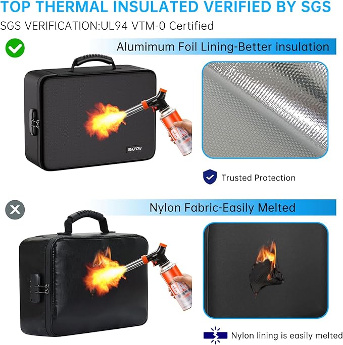 ENGPOW Fireproof Document Box