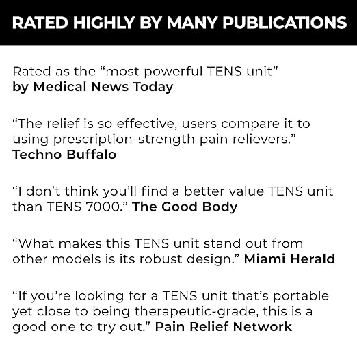 TENS 7000 Digital TENS Unit
