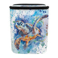 Watercolor Sea Turtle Car Garbage Can Organizers Storage Bag Bin Fit Most Vehicle Car Waste Basket Automobile Trash Bin Auto Accessories