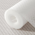 Shelf and Drawer Liner for Kitchen Cabinet, Non-Adhesive 12in x 120in Waterproof Contact Paper Refrigerator Liners Thickened Durable EVA Material Non Slip Mat for Dresser Cupboard Pantry Protector